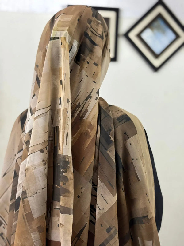 DIGITAL PRINT GEORGETTE SCARF /HIJAB