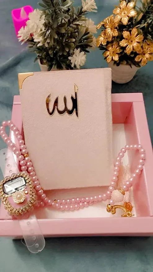 Turkish Qur'an Set with Digital Counter & Tasbeeh